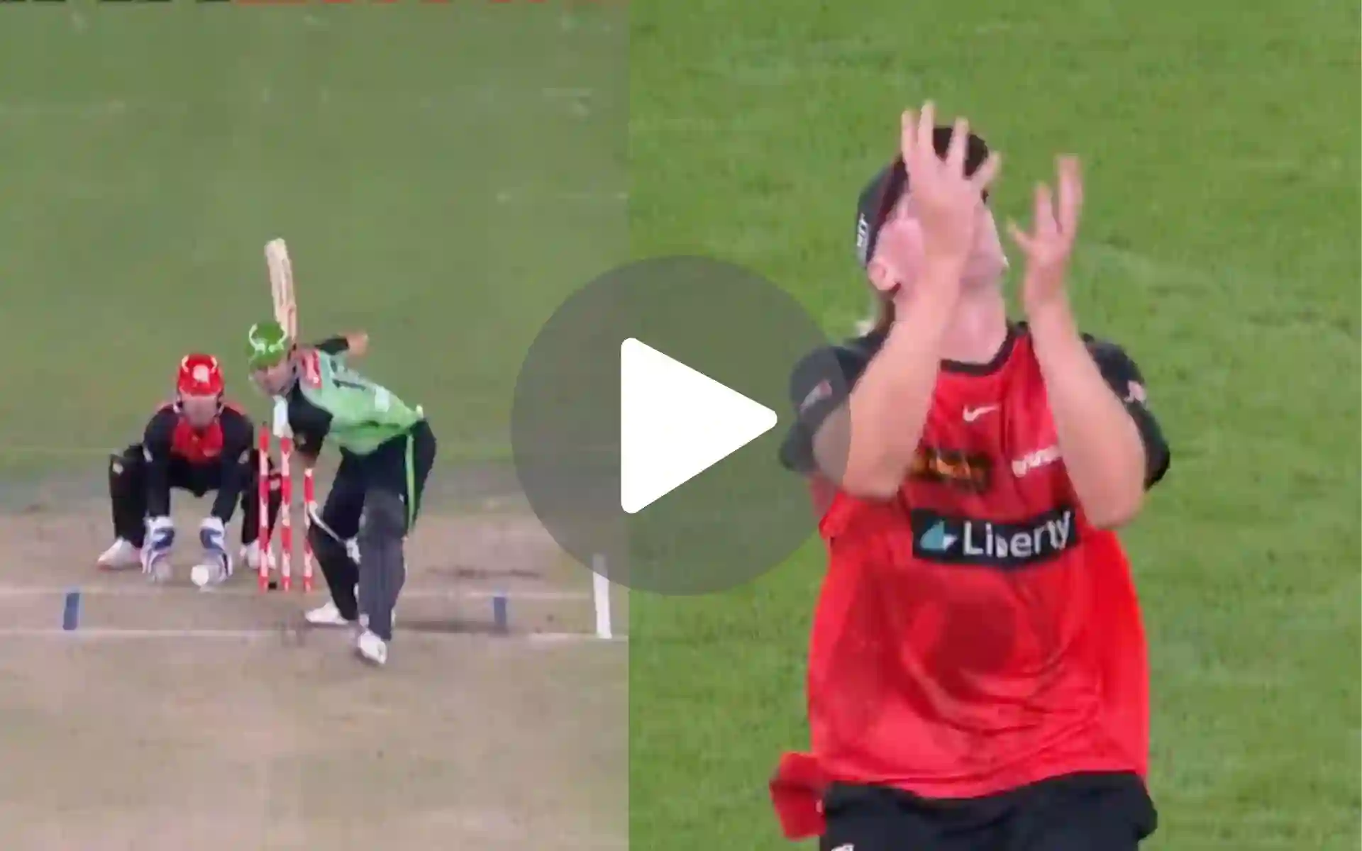 [Watch] Renegades Captain Left Embarrassed As 'Bump Ball' Ends His Premature Celebration